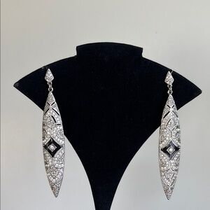 Elegant Silver Dangle Earrings